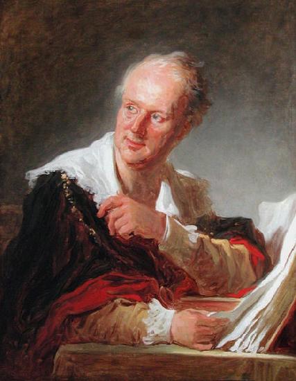 Jean Honore Fragonard Portrait of Denis Diderot oil painting image